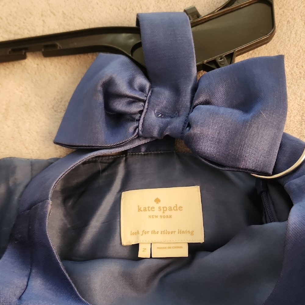 Kate Spade Royal Blue Bow Dress